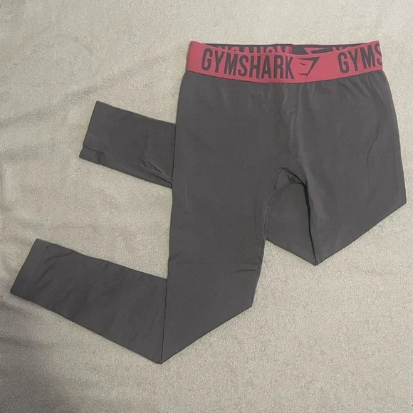 Gymshark gray full length activewear leggings - Picture 1 of 2